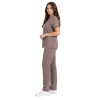 Komplet medyczny damski klasyczny cappucino casual premium roz. M